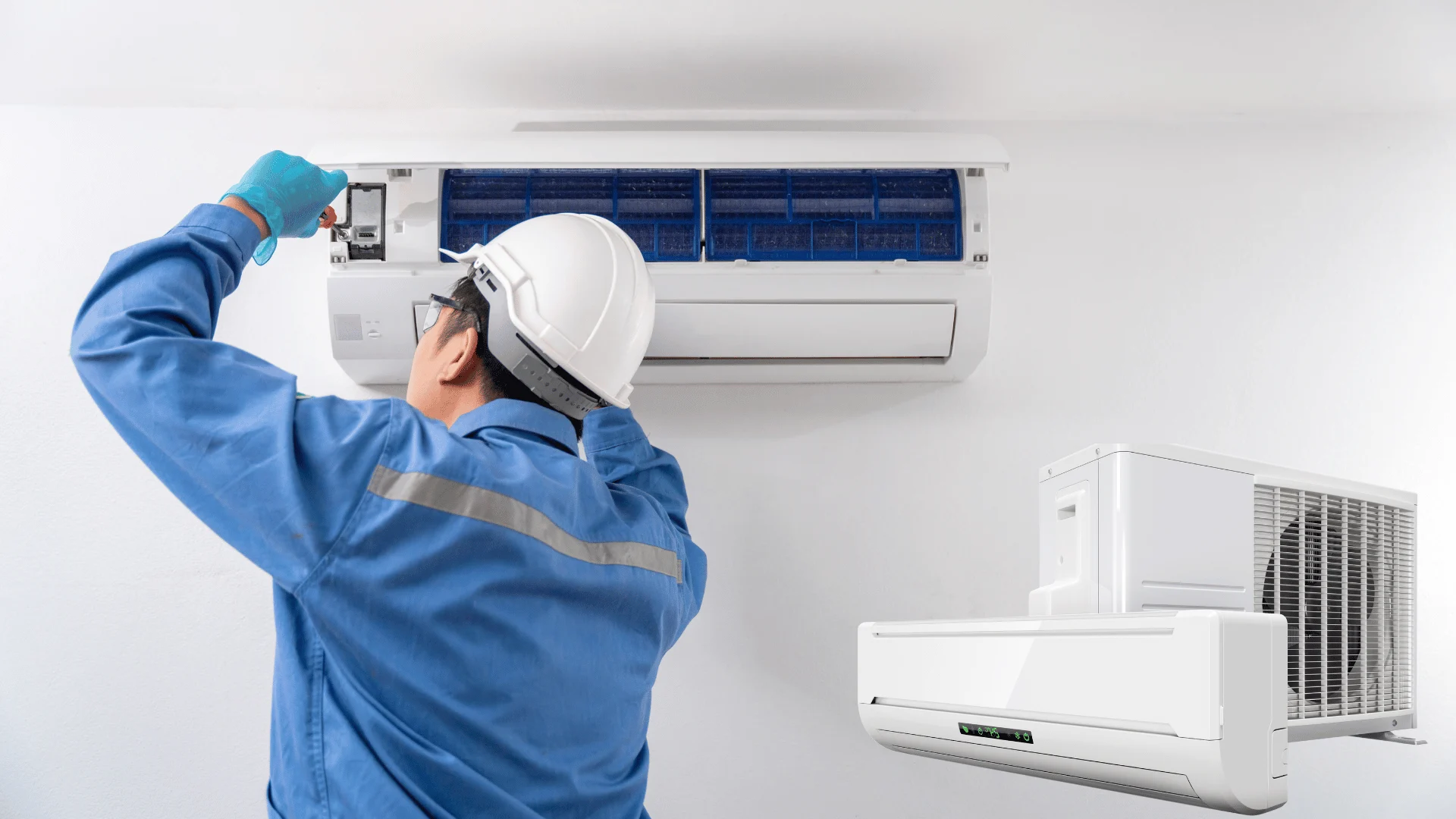 تنظيف فلاتر المكيفات